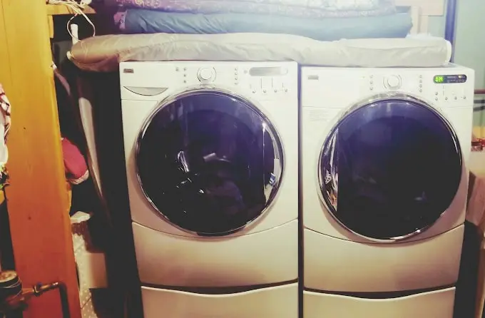 washer and dryer working efficiently