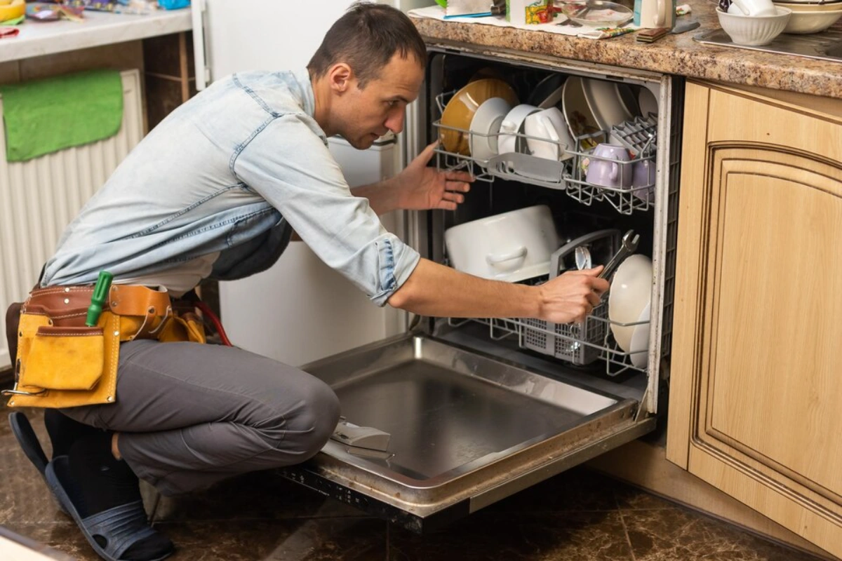 Dishwasher maintenance in Kanata by a professional technician